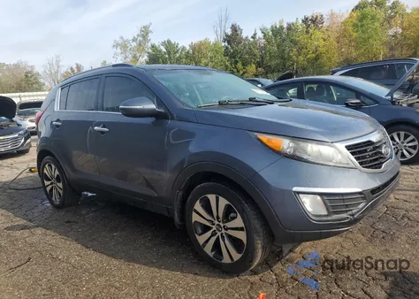 2012 Kia Sportage Ex from USA, damaged, VIN KNDPC3A22C7187700